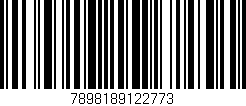 Código de barras (EAN, GTIN, SKU, ISBN): '7898189122773'
