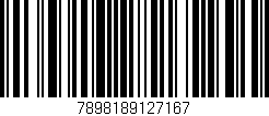 Código de barras (EAN, GTIN, SKU, ISBN): '7898189127167'