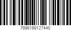 Código de barras (EAN, GTIN, SKU, ISBN): '7898189127440'