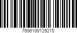Código de barras (EAN, GTIN, SKU, ISBN): '7898189129215'