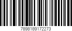 Código de barras (EAN, GTIN, SKU, ISBN): '7898189172273'