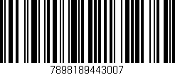 Código de barras (EAN, GTIN, SKU, ISBN): '7898189443007'