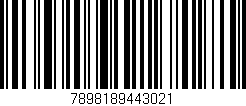 Código de barras (EAN, GTIN, SKU, ISBN): '7898189443021'