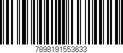 Código de barras (EAN, GTIN, SKU, ISBN): '7898191553633'