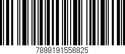 Código de barras (EAN, GTIN, SKU, ISBN): '7898191556825'