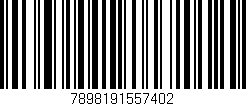Código de barras (EAN, GTIN, SKU, ISBN): '7898191557402'