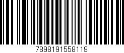 Código de barras (EAN, GTIN, SKU, ISBN): '7898191558119'