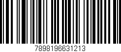 Código de barras (EAN, GTIN, SKU, ISBN): '7898196631213'