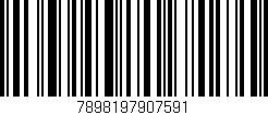 Código de barras (EAN, GTIN, SKU, ISBN): '7898197907591'