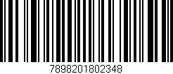 Código de barras (EAN, GTIN, SKU, ISBN): '7898201802348'