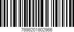 Código de barras (EAN, GTIN, SKU, ISBN): '7898201802966'