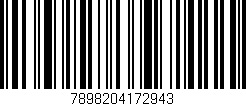 Código de barras (EAN, GTIN, SKU, ISBN): '7898204172943'