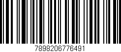 Código de barras (EAN, GTIN, SKU, ISBN): '7898206776491'
