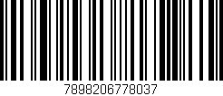 Código de barras (EAN, GTIN, SKU, ISBN): '7898206778037'