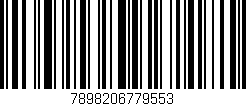 Código de barras (EAN, GTIN, SKU, ISBN): '7898206779553'