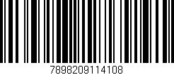 Código de barras (EAN, GTIN, SKU, ISBN): '7898209114108'