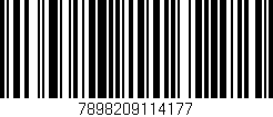 Código de barras (EAN, GTIN, SKU, ISBN): '7898209114177'