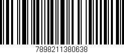 Código de barras (EAN, GTIN, SKU, ISBN): '7898211380638'