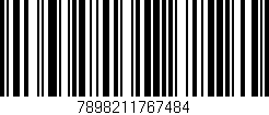 Código de barras (EAN, GTIN, SKU, ISBN): '7898211767484'