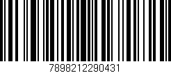 Código de barras (EAN, GTIN, SKU, ISBN): '7898212290431'