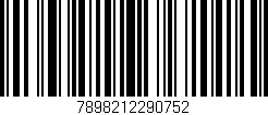 Código de barras (EAN, GTIN, SKU, ISBN): '7898212290752'