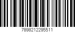 Código de barras (EAN, GTIN, SKU, ISBN): '7898212295511'
