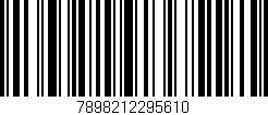 Código de barras (EAN, GTIN, SKU, ISBN): '7898212295610'