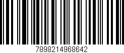 Código de barras (EAN, GTIN, SKU, ISBN): '7898214968642'