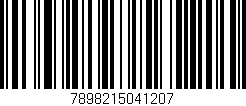 Código de barras (EAN, GTIN, SKU, ISBN): '7898215041207'