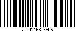 Código de barras (EAN, GTIN, SKU, ISBN): '7898215606505'
