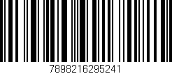 Código de barras (EAN, GTIN, SKU, ISBN): '7898216295241'