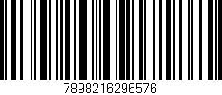 Código de barras (EAN, GTIN, SKU, ISBN): '7898216296576'
