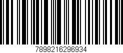 Código de barras (EAN, GTIN, SKU, ISBN): '7898216296934'
