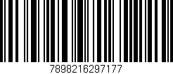 Código de barras (EAN, GTIN, SKU, ISBN): '7898216297177'