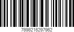 Código de barras (EAN, GTIN, SKU, ISBN): '7898216297962'
