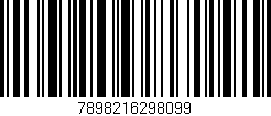 Código de barras (EAN, GTIN, SKU, ISBN): '7898216298099'