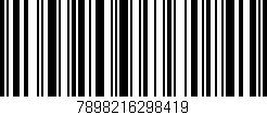 Código de barras (EAN, GTIN, SKU, ISBN): '7898216298419'