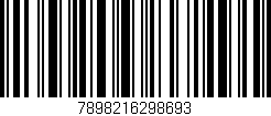 Código de barras (EAN, GTIN, SKU, ISBN): '7898216298693'