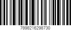 Código de barras (EAN, GTIN, SKU, ISBN): '7898216298730'
