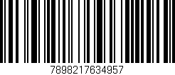 Código de barras (EAN, GTIN, SKU, ISBN): '7898217634957'