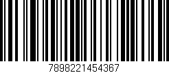 Código de barras (EAN, GTIN, SKU, ISBN): '7898221454367'