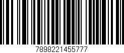 Código de barras (EAN, GTIN, SKU, ISBN): '7898221455777'