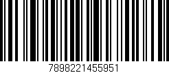 Código de barras (EAN, GTIN, SKU, ISBN): '7898221455951'