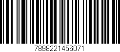 Código de barras (EAN, GTIN, SKU, ISBN): '7898221456071'