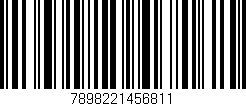 Código de barras (EAN, GTIN, SKU, ISBN): '7898221456811'
