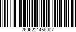 Código de barras (EAN, GTIN, SKU, ISBN): '7898221458907'