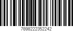 Código de barras (EAN, GTIN, SKU, ISBN): '7898222352242'