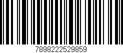 Código de barras (EAN, GTIN, SKU, ISBN): '7898222529859'