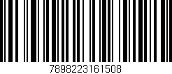 Código de barras (EAN, GTIN, SKU, ISBN): '7898223161508'