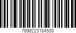 Código de barras (EAN, GTIN, SKU, ISBN): '7898223164509'